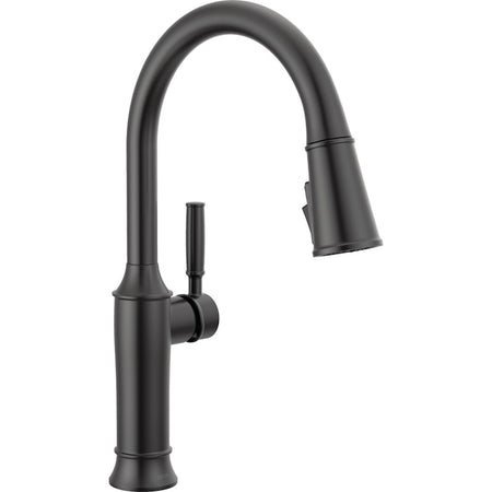 Delta Renaldi Single Handle Pull-Down Kitchen Faucet in Lumicoat 4