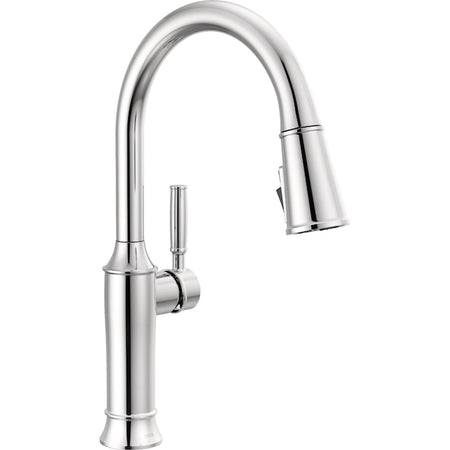 Delta Renaldi Single Handle Pull-Down Kitchen Faucet in Lumicoat 2