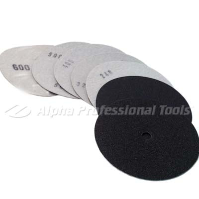Alpha Hook & Loop Sandpaper Discs – 4" & 5" | #80–#600 Grit 50 Pack 2