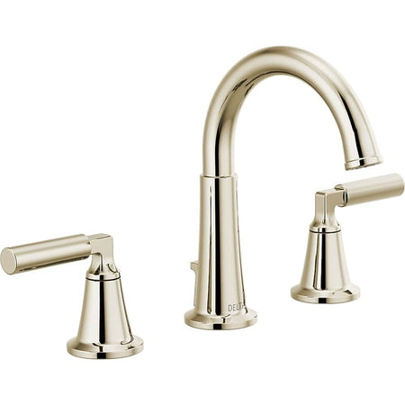 Delta 35548LF-PNMPU Trinsic Single-Handle Bathroom Faucet – Polished Nickel