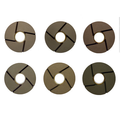 Alpha Tools Twincur Resin Polishing Pads 4" (#100–#3000 Grit) 3