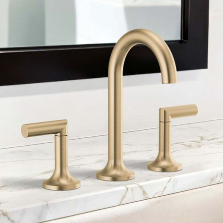 Brizo Widespread Lavatory Faucet W/ High Lever Handles 2