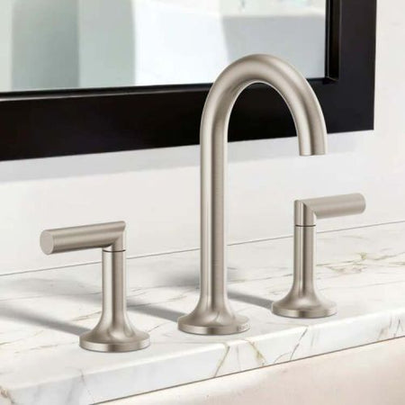 Brizo Widespread Lavatory Faucet W/ High Lever Handles 1