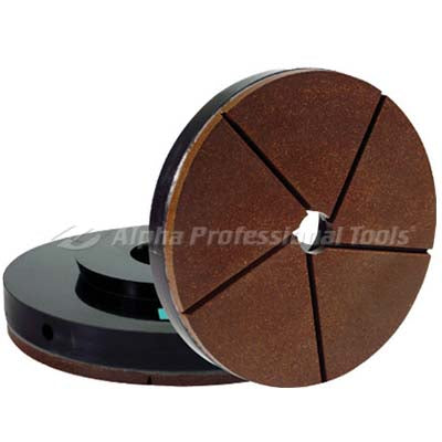 Alpha Twincur ES Diamond Polishing Pads – 4", 5", 6" | 200–3000 Grit 1