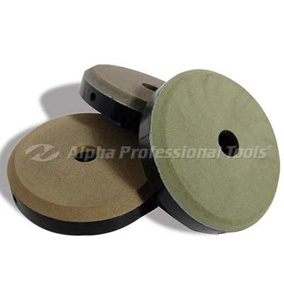 Alpha Twincur EB Diamond Polishing Pads – 4", 5", 6" | 200–3000 Grit & LC 1