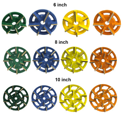 Alpha Tools Summit Metal 10" Grinding Wheels (#50–#400 Grit) 3