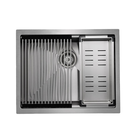 Master Chef - Armada  24" Prep Size Stainless Steel Kitchen Sink with Nanized Finish 3