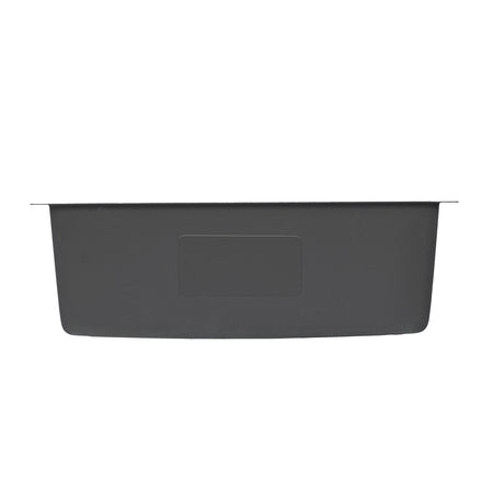 Master Chef- Bastia 27 16 Gauge Single Bowl Stainless Bar Sink, Radial Corners, 27x18x9 6