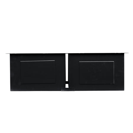 Master Chef - Bordeaux  Stainless Steel Professional Culinary Sink 15G Equal Double Bowl UM 15 G 32x18x10 4