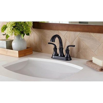 Oasis- Retreat Rectangular White Bathroom UM sink 3