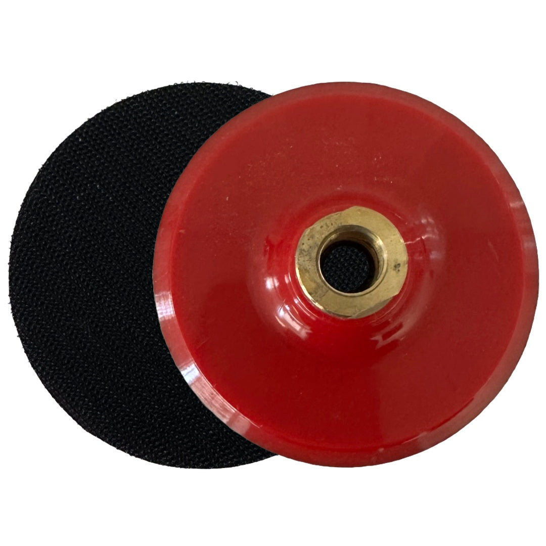 Diamax-4" Backer Plastic RED Backer Pad 1