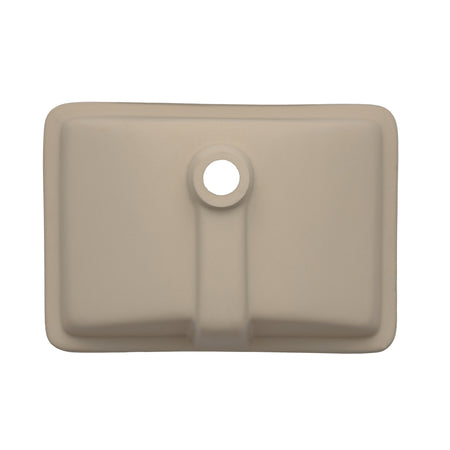 Oasis-Canyon Matte Black-Medium Rectangular lav UM Porcelain Sink 20.5x14.25 5