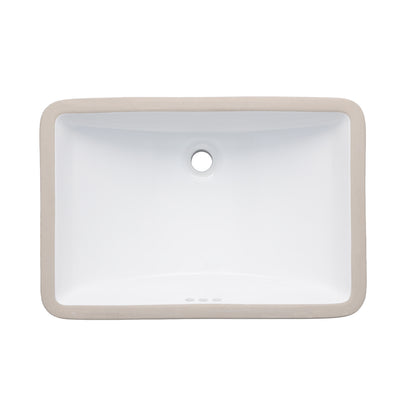 Oasis- Canyon Large White Rectangular Lav Sink 23x16.25 1