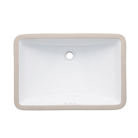 Oasis- Canyon Large White Rectangular Lav Sink 23x16.25 1