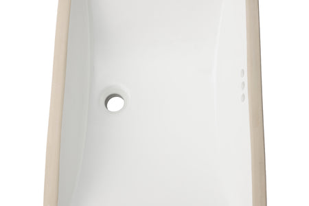 Oasis- Canyon Large White Rectangular Lav Sink 23x16.25 3