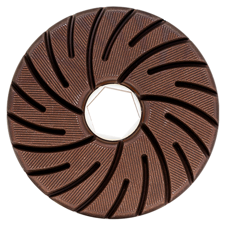 Diamax-5in to 6in Cyclone Copper Hybrid 30-3000 Grit, Snail Lock Wheel