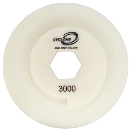 Diamax-5in to 6in Cyclone Copper Hybrid 30-3000 Grit, Snail Lock Wheel, 8mm copper bond 1