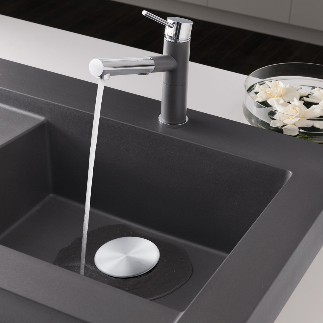 Blanco-Stainless-Capflow Decorative Drain Cover Blanco 4