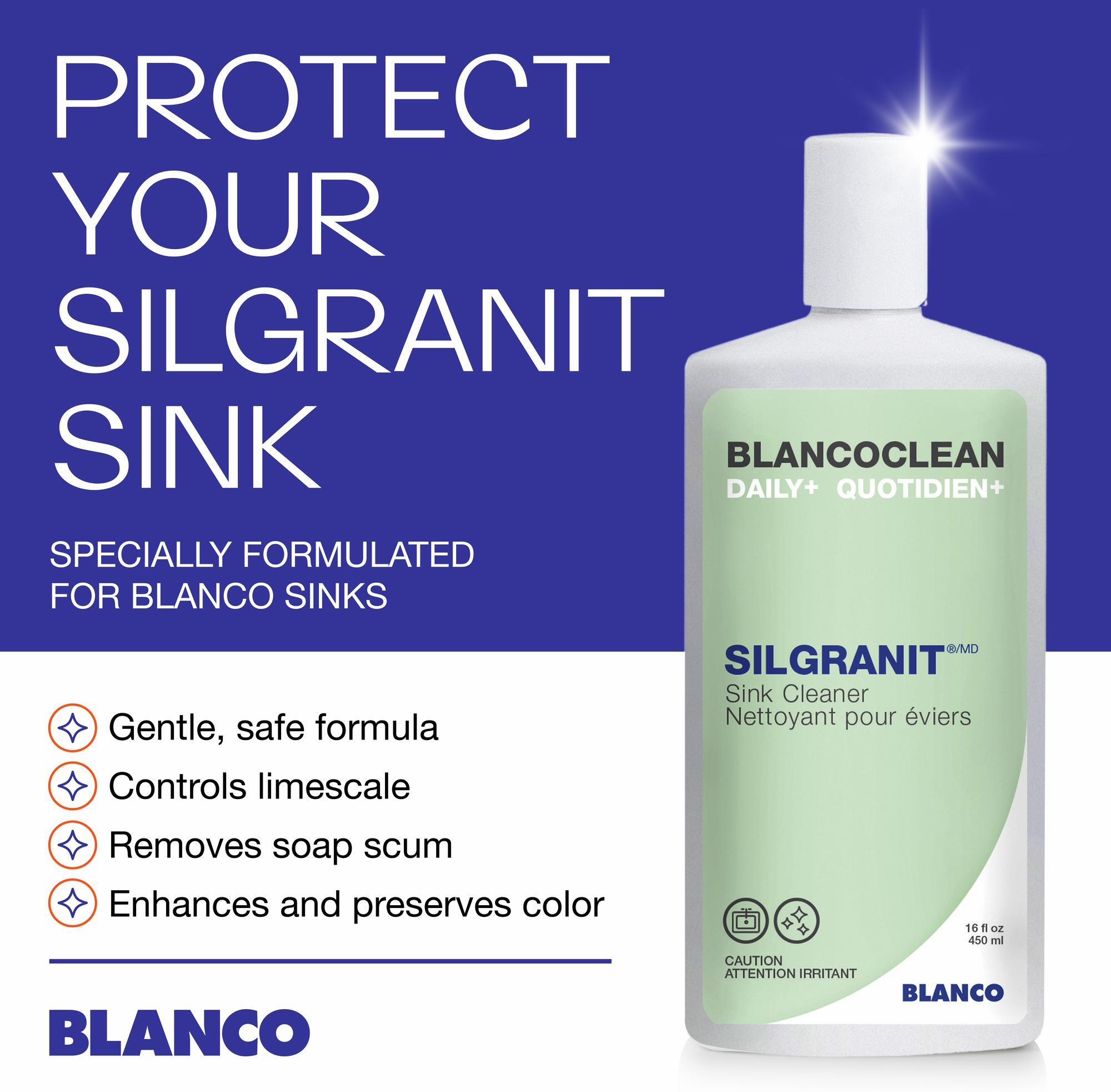 Blanco-BlancoClean Daily+ Silgranit Sink Cleaner 15 oz. Blanco 3