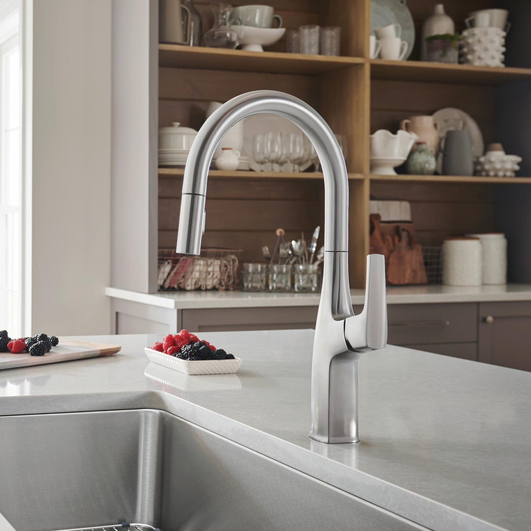 Blanco-PVD Steel-Rivana Pull-Down 1.5 GPM Blanco 4