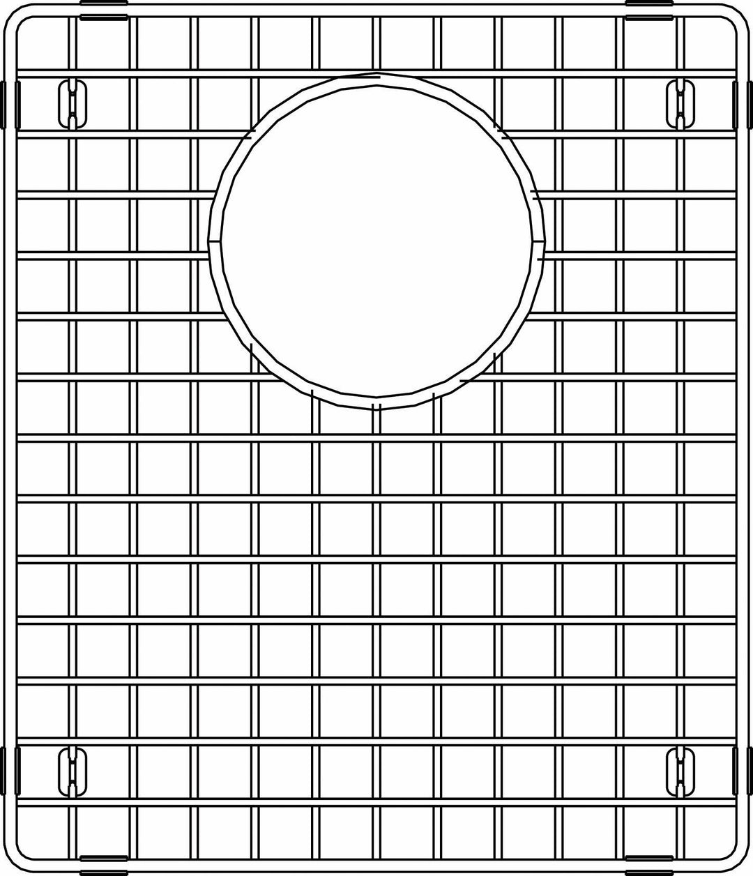 Blanco-Stainless Steel Sink Grid (Precis 1-3/4 - Left Bowl) Blanco 2