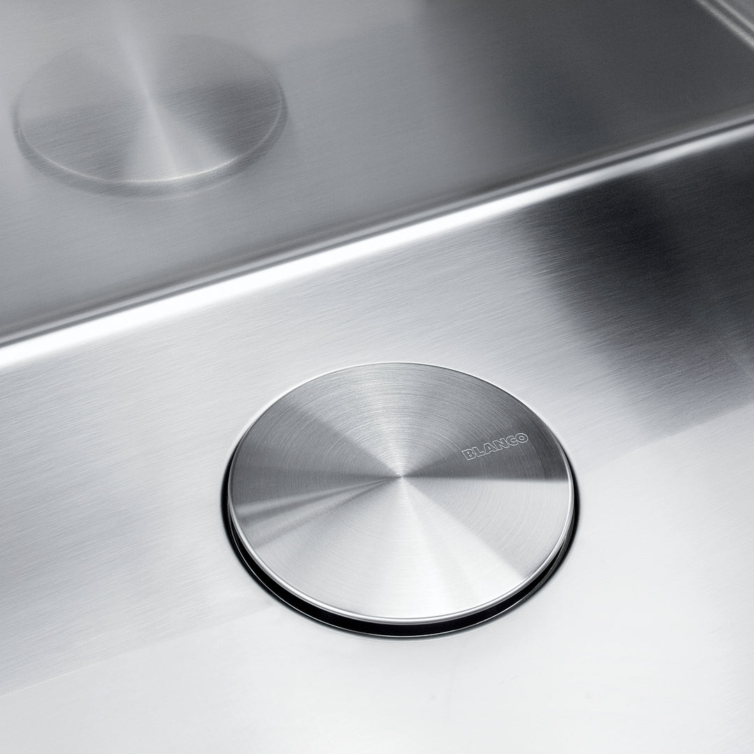 Blanco-Stainless-Capflow Decorative Drain Cover Blanco 5