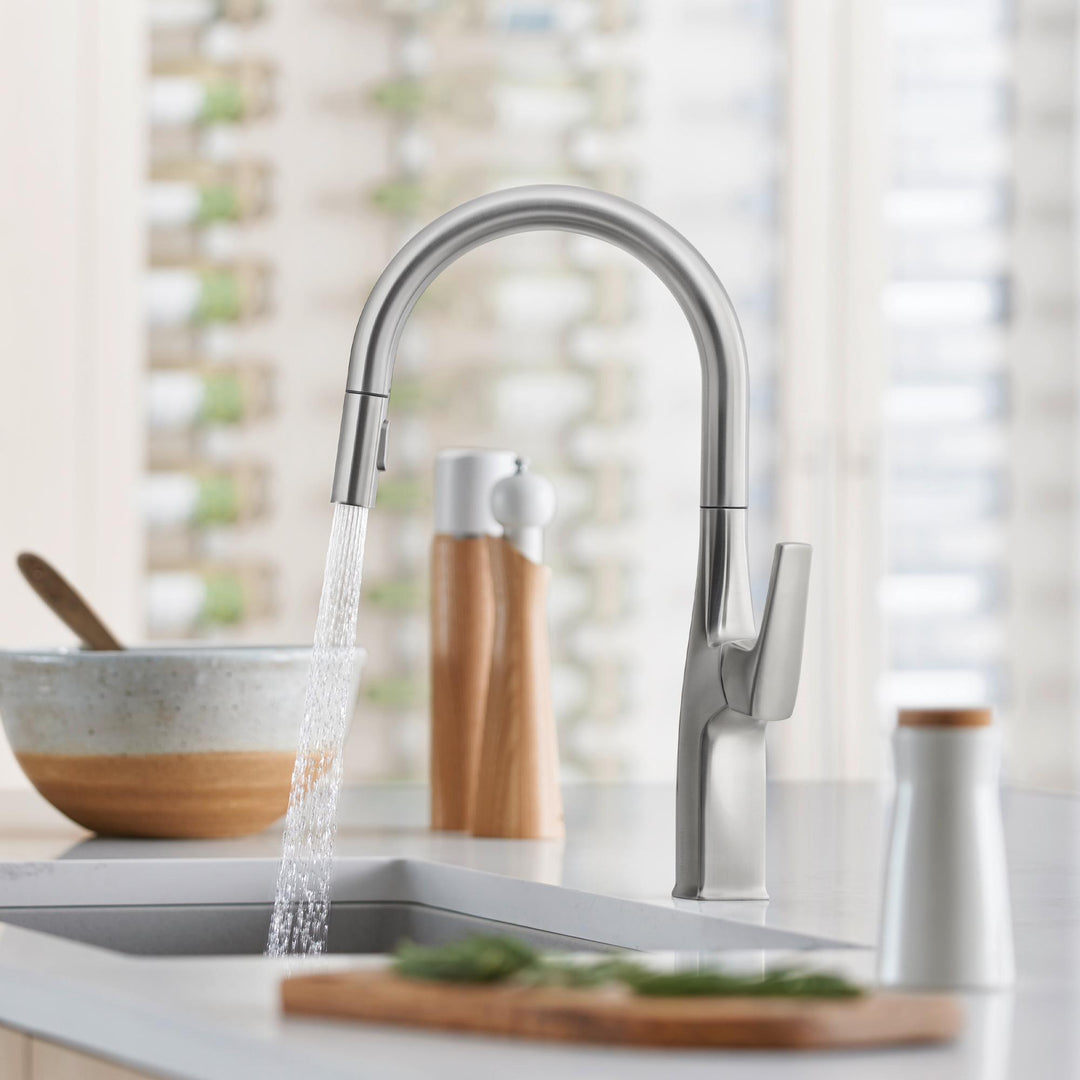 Blanco-PVD Steel-Rivana Pull-Down 1.5 GPM Blanco 3