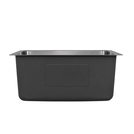 Jade- Emerald  18 Gauge Single Bowl Undermount Bar Sink, Radial Corners, 16x18x9 5