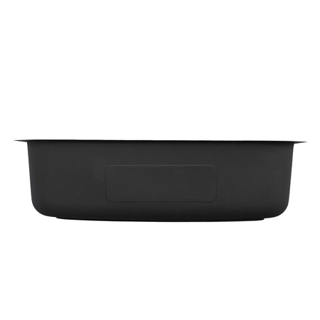 Liberty- Miami 18 Gauge Single Bowl Undermount Kitchen Sink, Radial Corners, 32x18x9 5