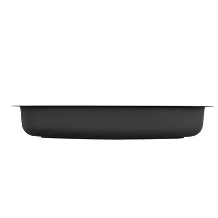 Liberty- Miami ADA 18 Gauge Single Bowl Undermount Kitchen Sink ADA, Radial Corners, 32x18x6 5