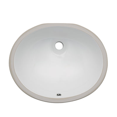 Oasis- 2000F Furniture Style 18x15 Medium Porcelain Bathroom UM lav Sink 1