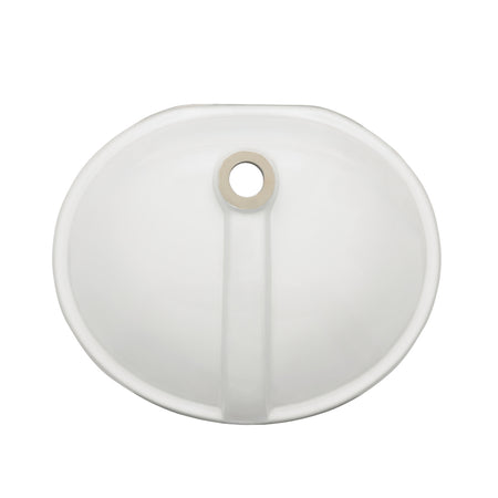 Oasis 2210 ADA Porcelain lav Basin 19x16.25x5.5 (OD) UM 4