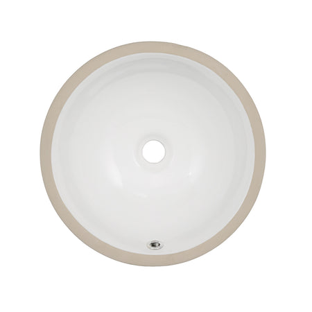 Oasis 157 White UM Lavatory Basin 15.75x7.5 1