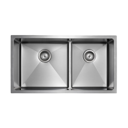 Master Chef - Orleans Half-Divide 15 G Stainless Steel Lower Divider Sink - RADIAL CORNERS 1