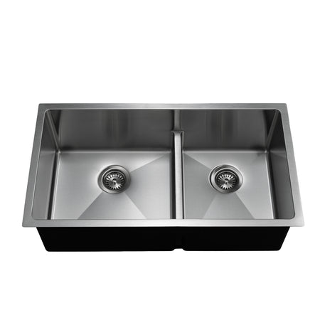 Master Chef - Orleans Half-Divide 15 G Stainless Steel Lower Divider Sink - RADIAL CORNERS 2