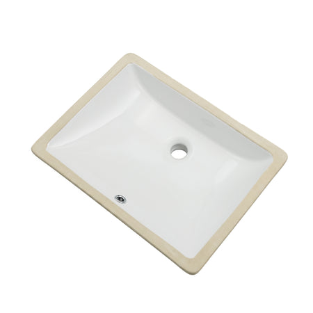Oasis-Phoenix WH ADA  Rectangular ADA Vitreous China UM lav Basin 20x15x5.5 3