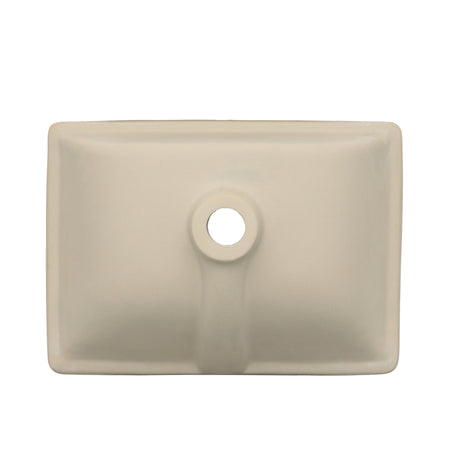 Oasis- Phoenix Specialty Small White Vitreous China Rectangle lav Sink 17.75x13x7.8 O.D. 16x11.25 I.D. Front overflow 5