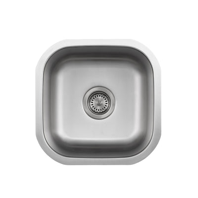 Liberty- Polk Stainless Steel Bar/ Utility Sink.16 x 16 x 8' 1