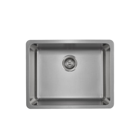 Jade- Ruby 18 Gauge Single Bowl Undermount Bar Sink, Radial Corners, 23x18x9 1