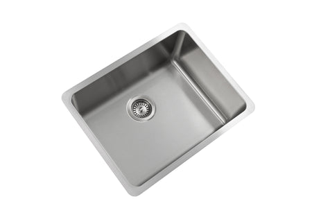 Jade- Ruby 18 Gauge Single Bowl Undermount Bar Sink, Radial Corners, 23x18x9 2