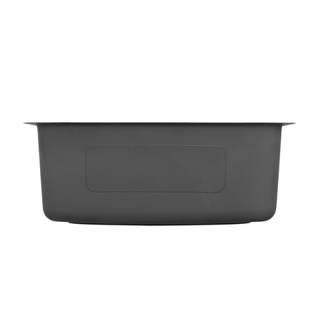 Jade- Ruby 18 Gauge Single Bowl Undermount Bar Sink, Radial Corners, 23x18x9 5