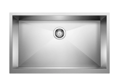 Blanco 513439 Precision R0 16 Apron Super Single Stainless Steel Kitchen Sink