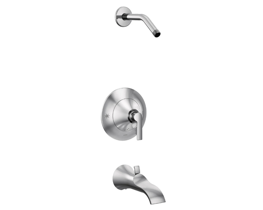 Moen TS2203NH Doux Chrome Posi-Temp Tub/Shower Trim Only
