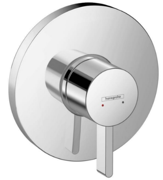 Hansgrohe 15739001 Ecostat S 5 7/8" Pressure Balance Trim in Chrome