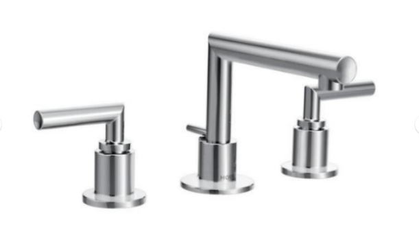 Moen TS43002 Arris Widespread Bathroom Faucet 2 Handle Chrome Lavatory