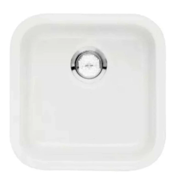 Blanco 518542 Cerana White Fireclay Undermount Bar Sink