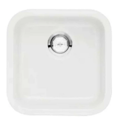 Blanco 518542 Cerana White Fireclay Undermount Bar Sink