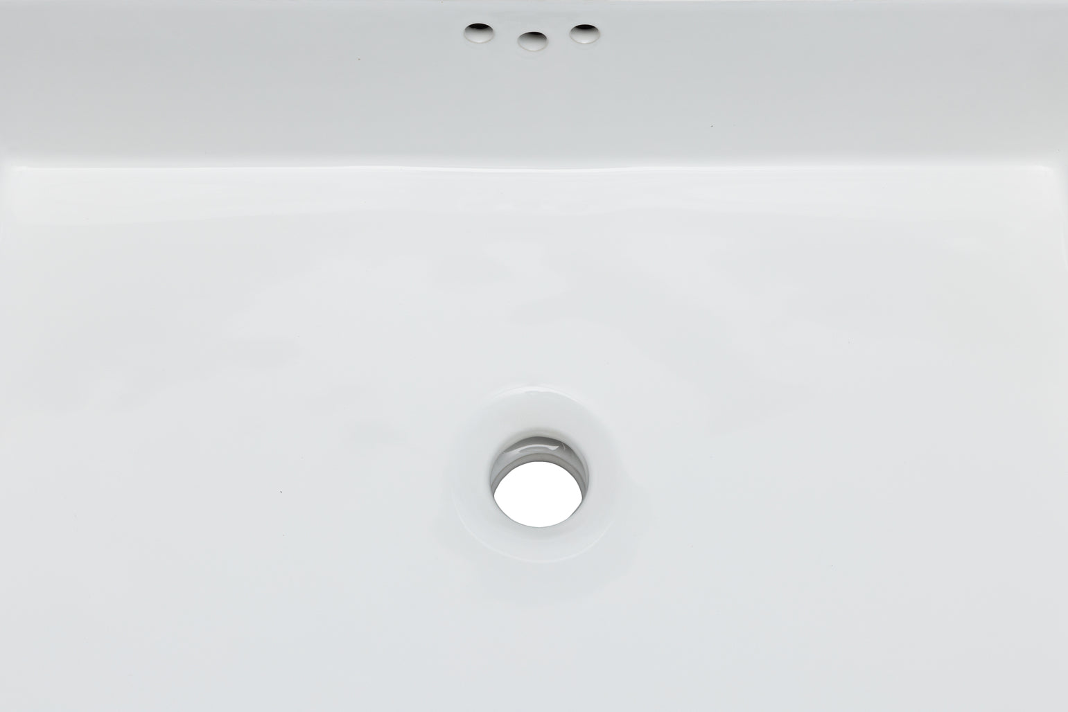 Oasis- Tideway Large UM Rectangular Vitreous China Sink 24x15.5x6.5 OD 21.5x13 ID 3