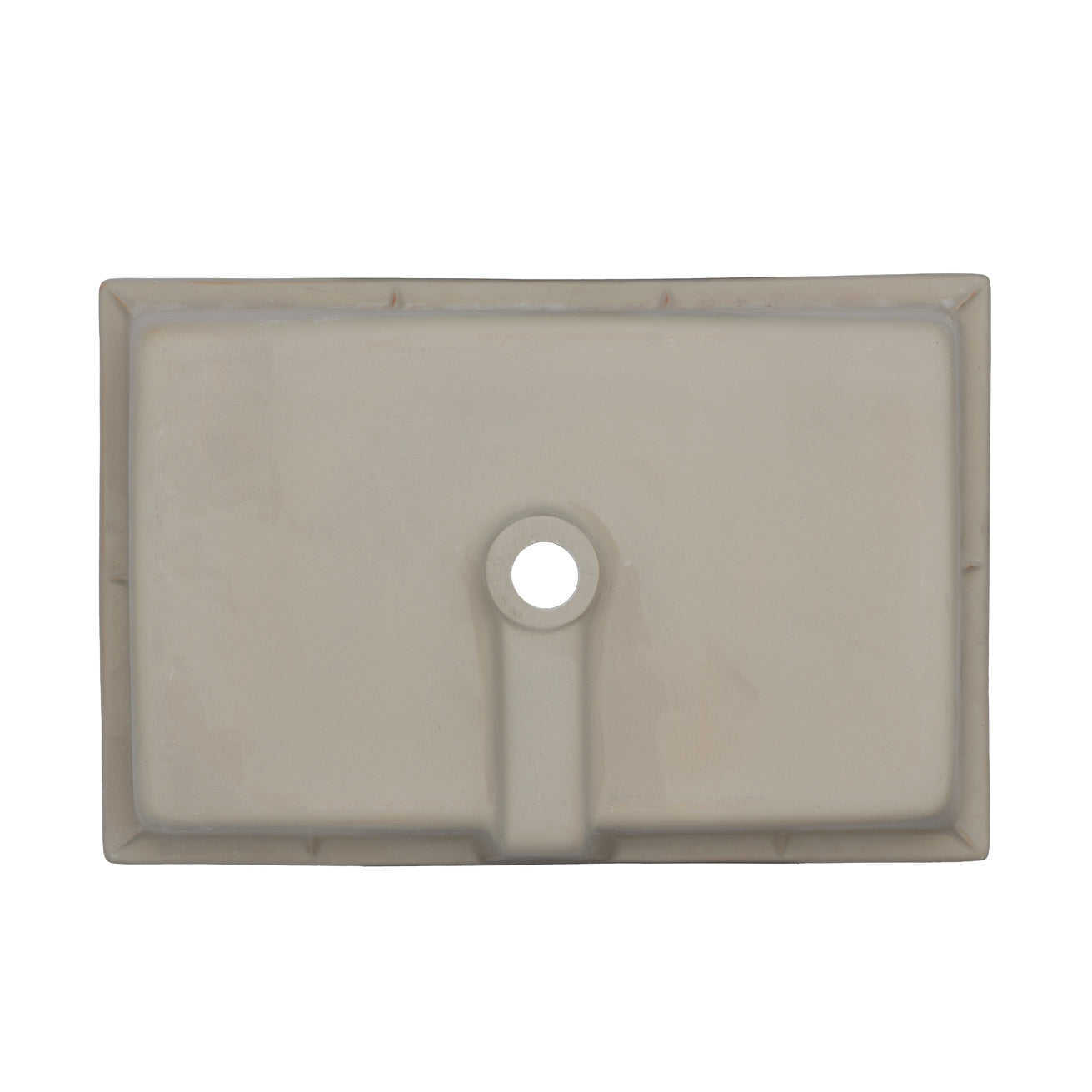 Oasis- Tideway Large UM Rectangular Vitreous China Sink 24x15.5x6.5 OD 21.5x13 ID 6