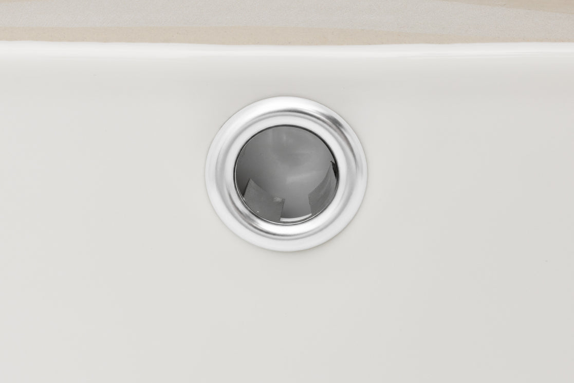 Oasis- Tideway Medium WH Medium UM Rectangular Vitreous China Sink 19.75x15.5x6.5 OD 17x13ID 3